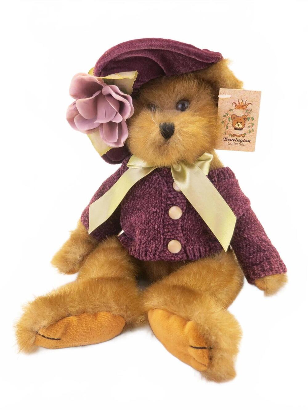 Vintage The Bearington Collection Bear Marietta Handcrafted Plush 12"
